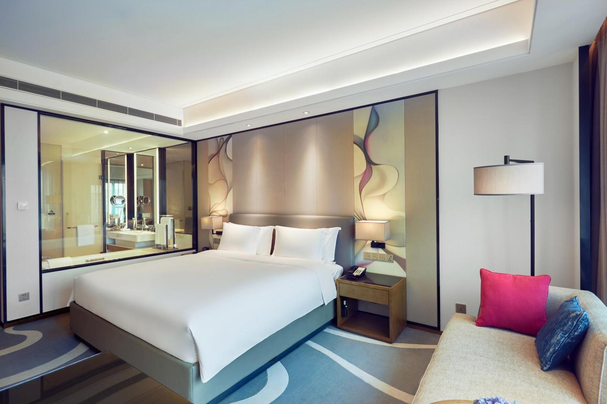 Crowne Plaza Hangzhou Qiantang - The Subway Can Reach The West Lake Scenic Area As Well As The Airport And High-Speed Rail Station, Adjacent To Jinsha Lake And Longfor Paradise Walk Exteriör bild